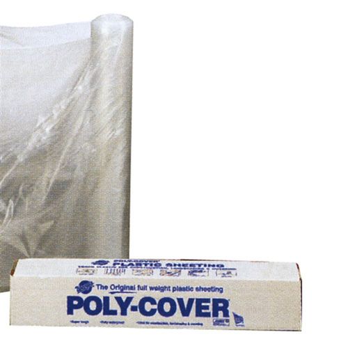 Warp's Poly-Cover Clear Plastic 10' X 100' 3 mil Thickness