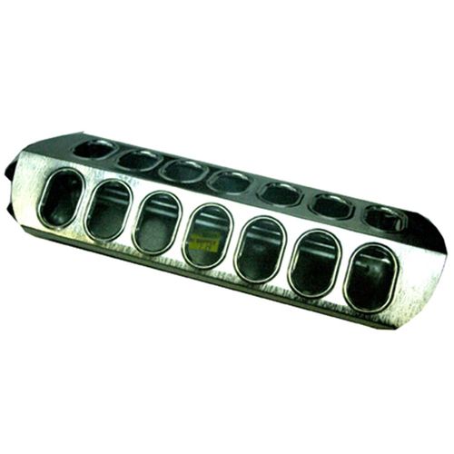 12" Metal Slide-Top Poultry Ground Feeder