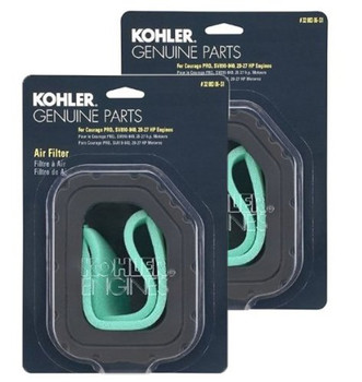Kohler (2 Pack) 32 883 03-S1 Air Filter Element w/Pre Cl. Courage Twin SV710-740