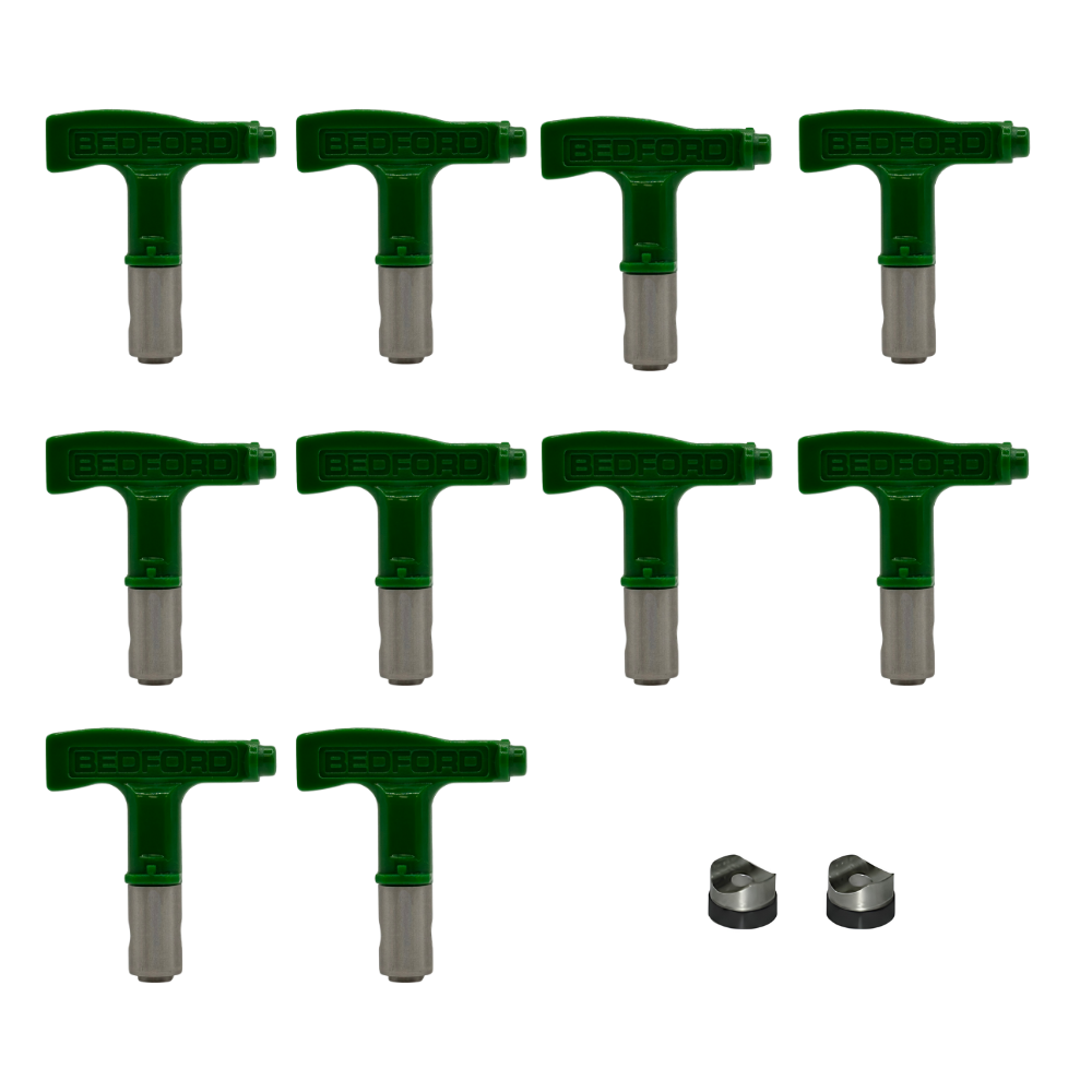 Graco FFLP618 Replacement Fine Finish Low Pressure Spray Tip 10-Pack
