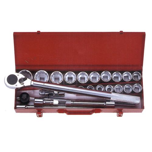 Drive Socket Set, 3/4 In. Drive, 23 Piece, SAE