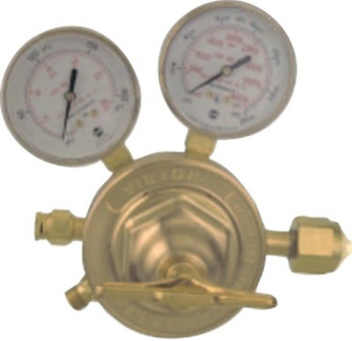 Esab Welding SR 450 Single Stage Heavy Duty Regulators, Acetylene, CGA510, 3,000 psig Inlet, 1 EA, #7810584