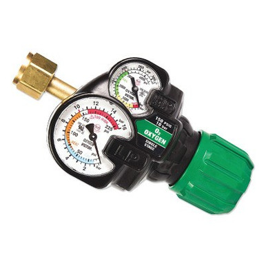 Esab Welding EDGE Series 2.0 Regulators, Oxygen, 150 psig, CGA 540, Medium, 1 EA, #7813626