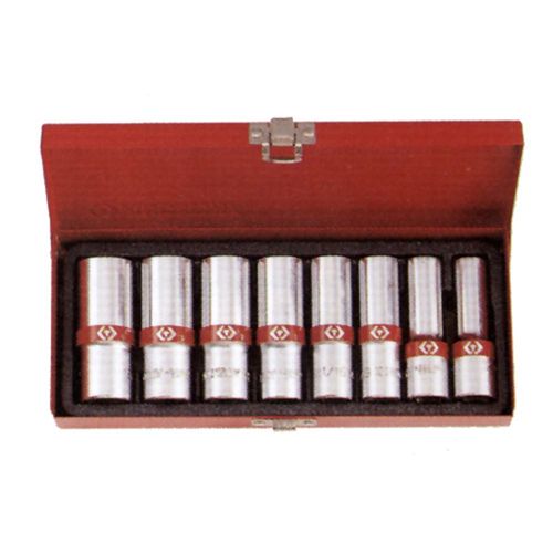 King Tony 3/8" Drive, 6 Point Deep Socket Set