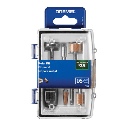 Dremel Metal Working Rotary Accessory Micro Kit, 16-Piece