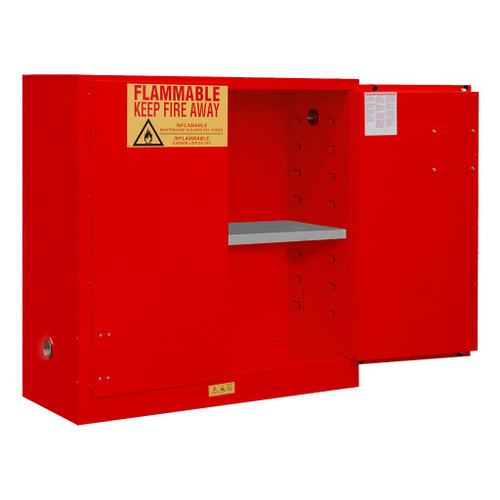 Durham Flammable Safety Cabinet, Manual Close, 30 Gallon