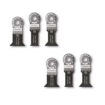 Fein 2 Pack of StarLock E-Cut Combo Wood & Metal Saw Blade Pack, 35222952140-2PK