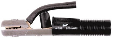 Esab Welding Tong Electrode Holders, 200 A, Copper Alloy, For Ball Point-2/0, 5/32" Capacity, 1 EA, #A532