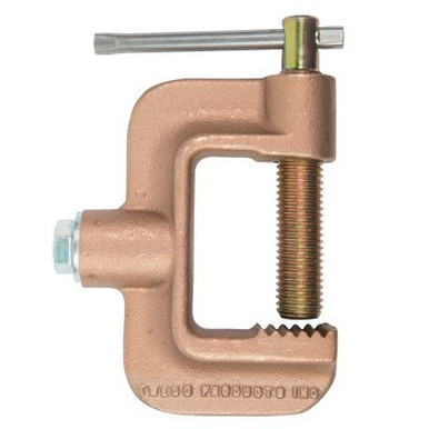 Esab Welding Ground Clamps, 500 A, 1/2 in Cap Screw, C-Clamp, 1 EA, #GC60050