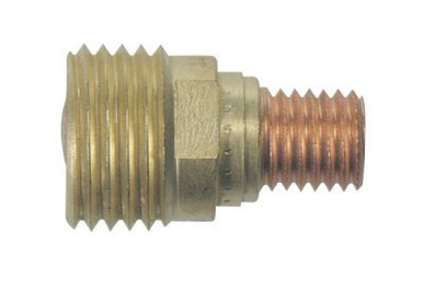 WeldCraft Gas Lens Collet Bodies, 3/32 in, 9, 20, 22, 24, 25, 1 EA, #45V44