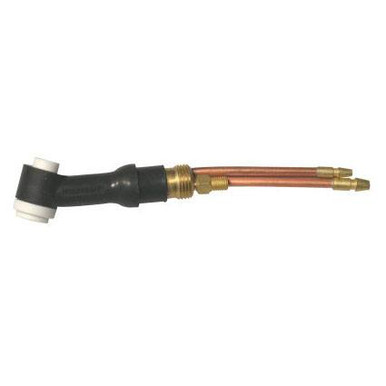WeldCraft WP-20 Water Cooled Tig Torch Kit, Angled Head, 3/4 in Handle, 12.5 ft Cable, 1 EA, #WP2012