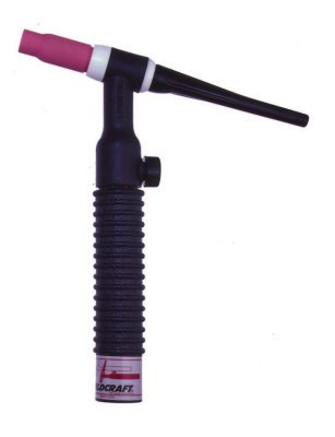 WeldCraft WP-9V Air Cooled Tig Torch Kit, Angled Head, 3/4 Handle, One-Piece 12.5 ft Cable, 1 EA, #WP9V12R