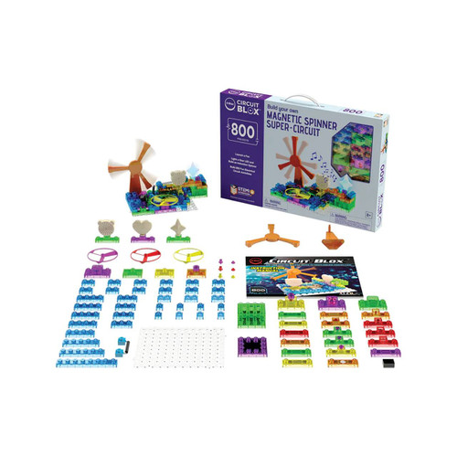 Circuit Blox 800 Circuit Board Building Blocks, with Curriculum