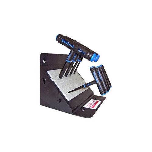 Eklind Power-T T-Handle Hex Key Set Metric 8-Piece, 6"
