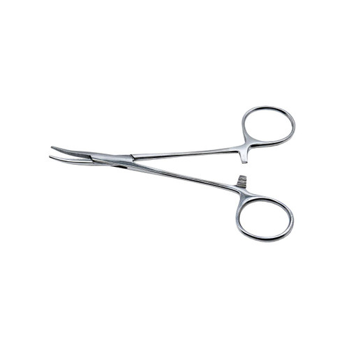 Excel Curved Nose Hemostat Tweezers, 5-1/2"