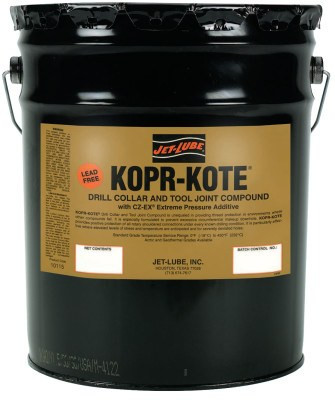 Jet-Lube Kopr-Kote Oilfield Drill Collar and Tool Joint Compound, 5 GA/PA, #10115