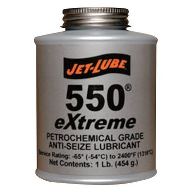 Jet-Lube 550 EXT NON MET GR ANTISEIZE/THREAD LUB, 12/CA, #47102