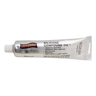 Jet-Lube Silicone DM? Dielectric Grease, 5 oz, Tube, 1 EA, #73560