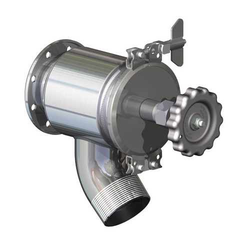 Betts 3 in. Quick Removable Bonnet Hydrolet Valve w/ 45° Elbow - Threaded
