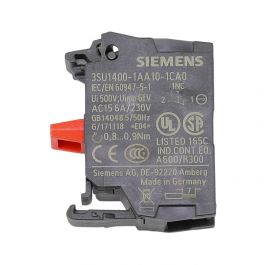 Siemens Industrial Controls 3SU1400-1AA10-1CA0 Contact Block 1N/C Front Mount