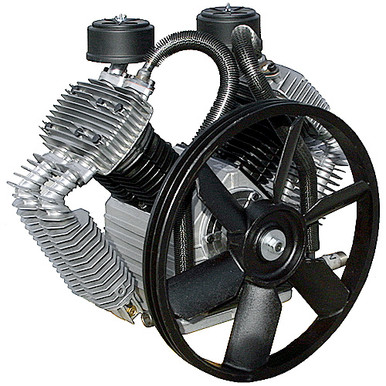 54.58 CFM Air Compressor Pump Two Stage 15 HP Rol-Air PMP24K60CH
