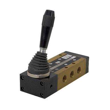 Pneumax A224.52.9/2 5 Way 2 Position Hand Lever Lateral Spring Air Valve