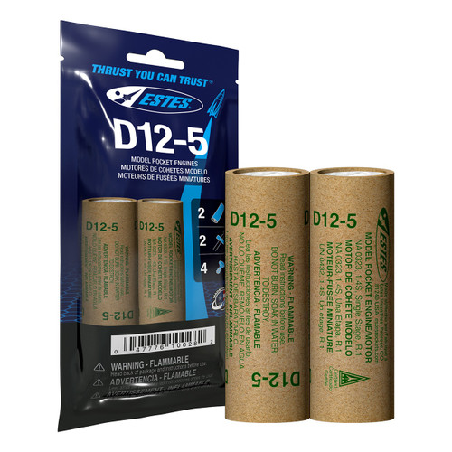 Estes Engines Mighty "D" (24 mm), D12-5