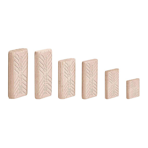 Festool Beech Domino Tenons, 5/16" x 1-1/2", 130-Pack