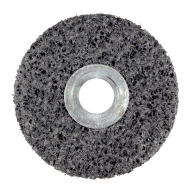 3M Scotch-Brite Clean and Strip Unitized Wheels, 4" Dia, .5" Arbor, Silicon Carbide, 1 EA, #7100045947