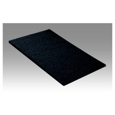 3M Scotch-Brite 6448 Light Duty Hand Pads, Silicon Carbide, Dark Gray, 20/BX, #7000121092