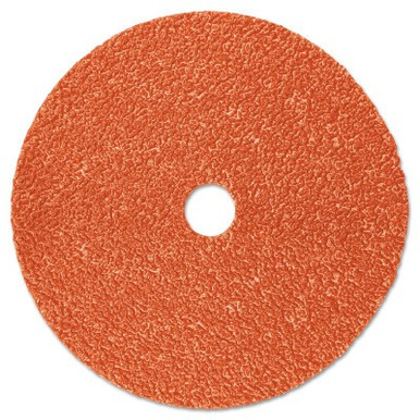 3M 787C Fibre Discs, Ceramic, 5 in Dia, 7/8 in Arbor, 36+ Grit, 100 DC/CA, #7100099572