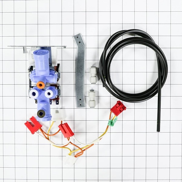 GE Replacement Water Valve Conversion Kit For Refrigerator, Part# Wr49x10043