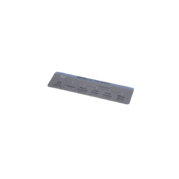 Frigidaire Replacement Middle Drawer Overlay For Refrigerator Part5304527898