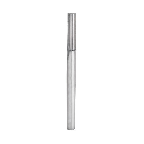 Double Flute Straight Bits Solid Carbide, 1/4" dia., 7/8"H, 2-7/8"L