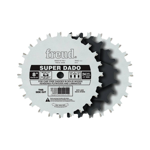 Freud Super Dado Set, 8"