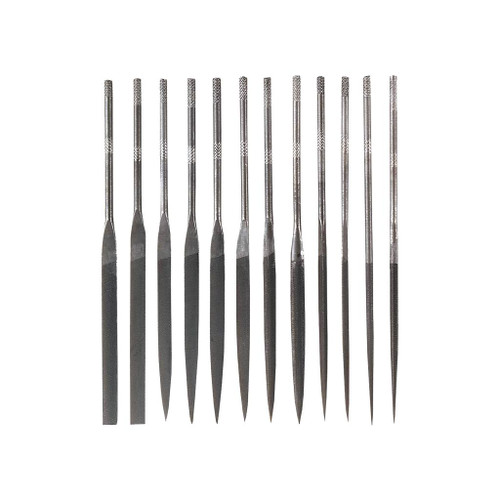 General 12-Piece Swiss Pattern Needle File Set