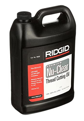 Ridgid 70835 Nu-Clear Threading Oil, 1-Gallon