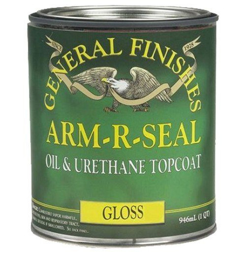 General Finishes Arm-R-Seal Oil & Urethane Topcoat, Gloss, Qt.