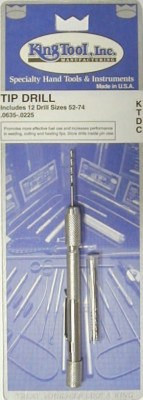 King Tool King Tool Tip Drills, #52-74, 1 EA, #KTDC