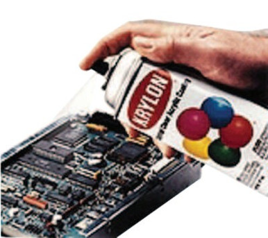 Krylon Industrial Crystal Clear Coatings, 11 oz Aerosol Can, High-Gloss, 12 CAN/CS, #SC0311000