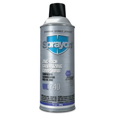 Krylon Industrial Zinc-Rich Cold Galvanizing Compound, 16 oz Aerosol Can, 12 CN/CS, #SC0740000