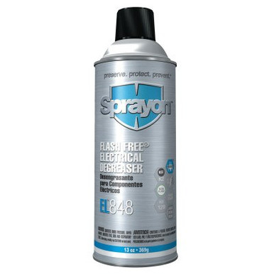 Krylon Industrial FLASH FREE Electrical Degreasers, 13 oz Aerosol Can, 12 CN/CA, #SC0848000