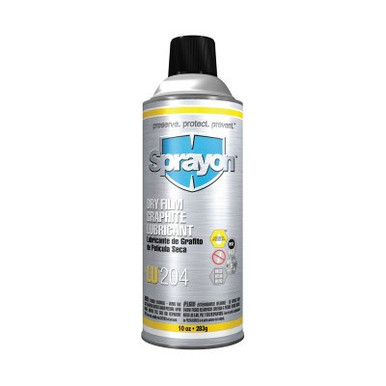 Krylon Industrial Dry Film Graphite Lubricants, 10 oz Aerosol Can, 12 CN/CA, #SC0204000
