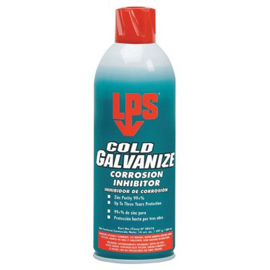 ITW Pro Brands Cold Galvanize Corrosion Inhibitor, 14 oz Aerosol Can, 12 CN/CS, #516