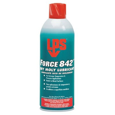 ITW Pro Brands Force 842? Dry Moly Lubricants, 16 oz Aerosol Can, 12 CN/CS, #2516