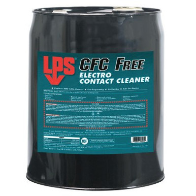 ITW Pro Brands CFC Free Electro Contact Cleaners, 5 gal Pail, 5 PAL, #3105