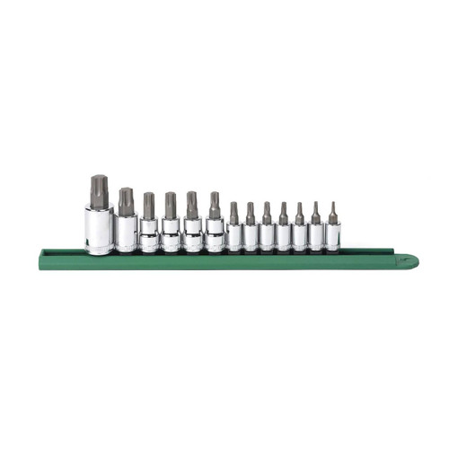 GearWrench 1/4", 3/8" & 1/2" Torx Bit Sockets, 13-Piece Set