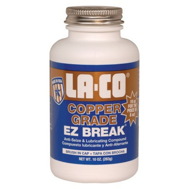 La-Co E-Z Break Anti-Seize Compound, 10 oz Brush-In-Cap, 1 CAN, #8910