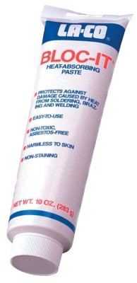 La-Co Bloc-It Heat Absorbing Paste, 10 oz Tube, 1 EA, #11511