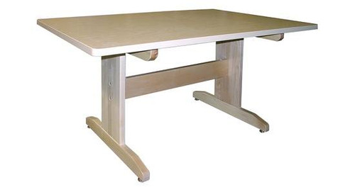 Hann Art Table Series 1-1/4"T Maple Top 60"W